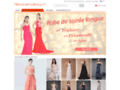 Détails : Longue robe de cérémonie chic pas cher en ligne