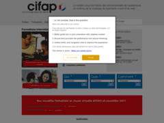 CIFAP formation Audiovisuel