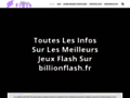 Jeux en ligne billionflash.fr 