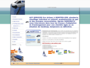 screenshot http://acp34.fr chauffagiste plombier montpellier