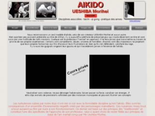 Capture du site http://aikido.montlucon.free.fr/