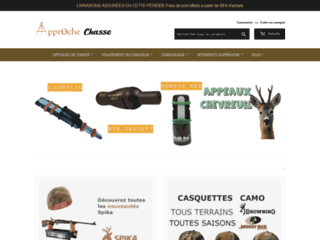 La boutique de vente d'articles de chasse en ligne