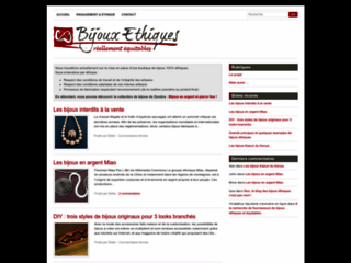 Capture du site http://blog.bijoux-ethiques.com/