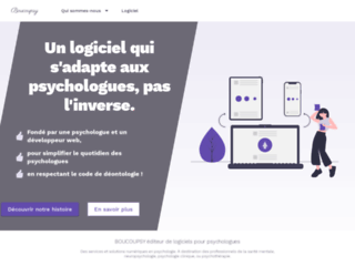 Détails : Boucoupsy, votre application web pour psychologue