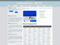 Détails : Votre calendrier gratuit sur internet de 2012