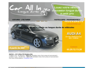 Capture du site http://car-all-in.com