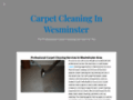 http://carpetcleaninginwestminster.weebly.com Thumb
