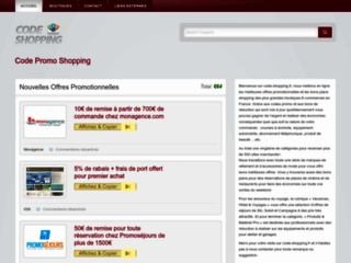 Capture du site http://code-shopping.fr/