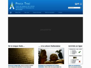 Capture du site http://cours-thai-toulouse.fr