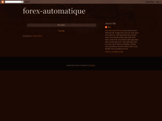 Capture du site http://forex-automatique.blogspot.com/