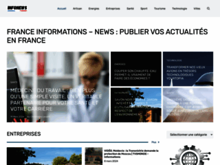 Détails : France informations - news : publiez vos actualités