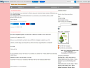 screenshot http://gateaudefete.canalblog.com/ atelier des gourmandises