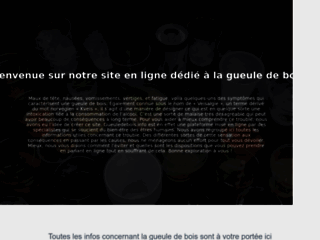 Capture du site http://gueuledebois.info/