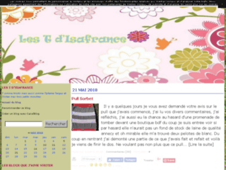Blog de tricot - Les T d'Isafrance