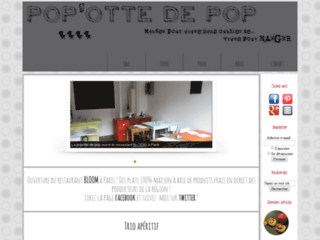 Capture du site http://lapopottedepop.free.fr