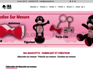 Capture du site http://ma-mascotte.com/