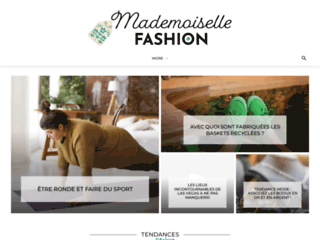 Capture du site http://mademoiselle-fashion.com