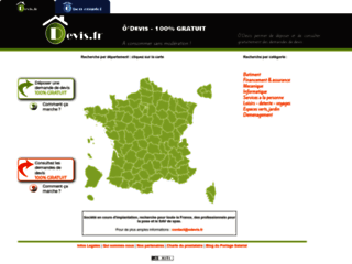 Capture du site http://odevis.fr/