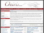 screenshot http://oniris.rasquinet.be oniris - lire, écrire des nouvelles, poésies ou romans