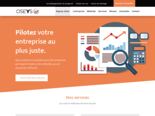 OSEYS : logiciel & méthode de pilotage d'entreprise