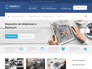Détails : Réparateur de téléphones et PC à Besançon