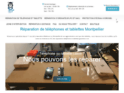 screenshot http://reparation.misternours.com Misternours répare les téléphones et tablettes.