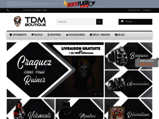 Découvrez les magnifiques produits TDM de la boutique Tetedemort