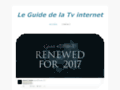 Détails : Guide Tv internet