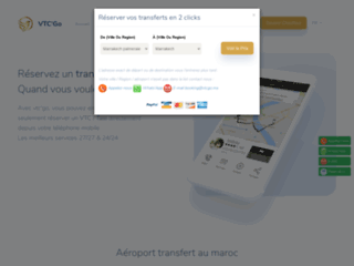 Détails : transfert taxi maroc aéroport 