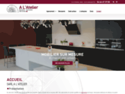 screenshot http://www.a-latelier.com menuiserie