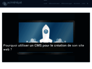 screenshot http://www.achtetepe.com création de site internet, webmaster, webdesigner.