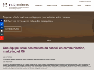 Capture du site http://www.aclpartners.fr/