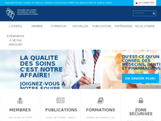 Image Association des conseils des médecins, dentistes et pharmaciens du Québec (ACMDP)