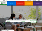screenshot http://www.admr56.com service aux personnes à domicile dans le morbihan