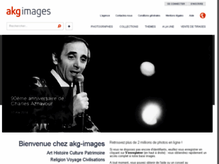 Capture du site http://www.akg-images.fr