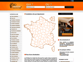 Capture du site http://www.allo-climatisation.fr
