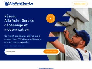 Capture du site http://www.allo-volet-service.fr