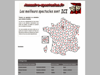ANNUAIRE SPECTACLES FRANCE
