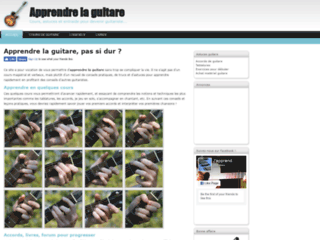 Capture du site http://www.apprendre-guitare.e-musicien.fr/
