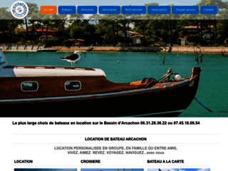 Capture du site http://www.arcachonequipages.com