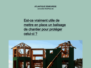 Capture du site http://www.atlantique-demeures.fr