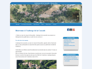 Capture du site http://www.auberge-de-la-cascade.fr