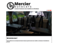 Capture du site http://www.autocars-mercier.com