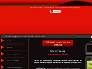 Capture du site http://www.automotoparc.fr