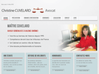 Capture du site http://www.avocat-drome-valence.fr