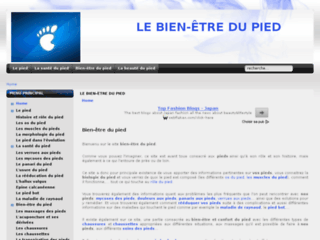 Capture du site http://www.bien-etre-du-pied.com