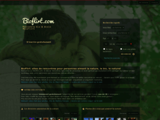 Capture du site http://www.bioflirt.com