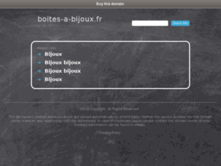 Capture du site http://www.boites-a-bijoux.fr