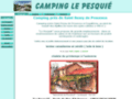 Camping Le Pesquié Bouches du Rhône - Eygalières