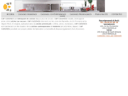 screenshot http://www.cap-cuisines.fr artisan cuisiniste - cuisines modernes et contemporaines, provençales et traditionnels